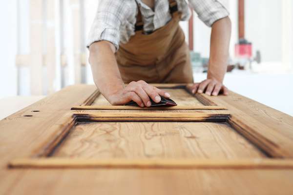 You Can Try Sanding Lightly With Fine-Grit Sandpaper