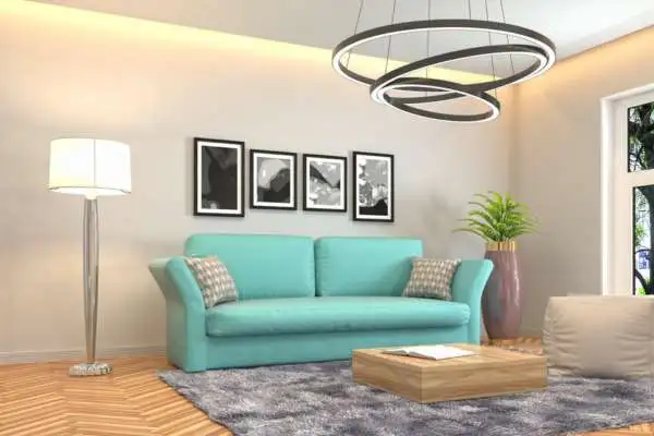 Add Floor Lamps in Living Room