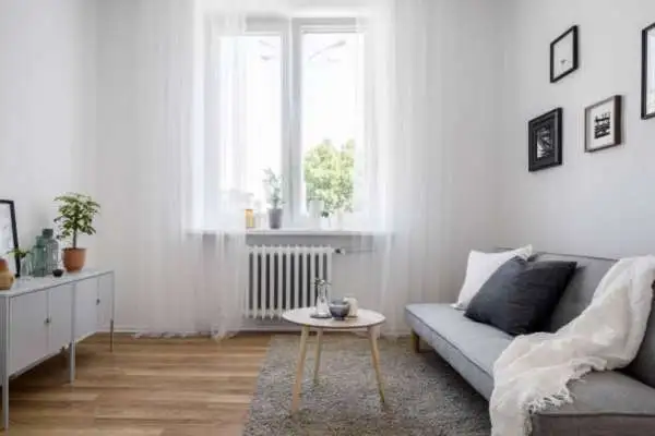 Coffee Table In A Narrow Living Room