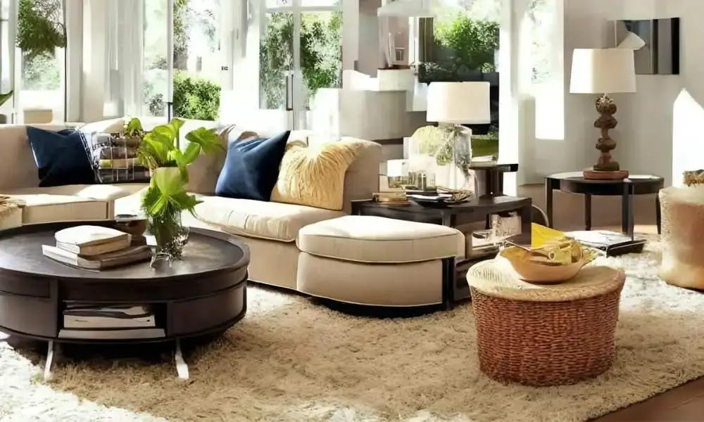 How To Decorate A Round Coffee Table
