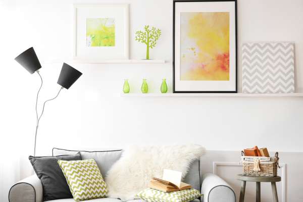 Include Artwork Mix And Match Furniture For The Living Room