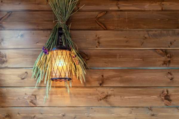 Rustic And Simple Wooden Wall Sconces