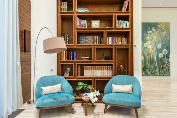 Customizing Your Corner Bookshelf