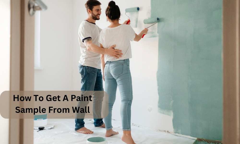 How To Get A Paint Sample From Wall