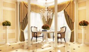 How To Separate Living Room And Dining Room With Curtains