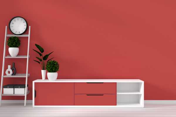 Color-Blocked Cabinets