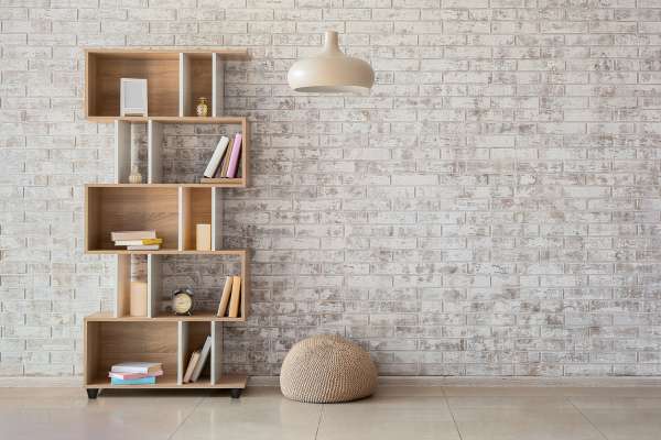Create A Burnt Wood Effect For A Natural Look Painting A Bookshelf Ideas