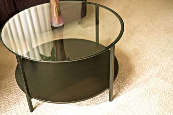 Glass Small Living Room Coffee Table Ideas