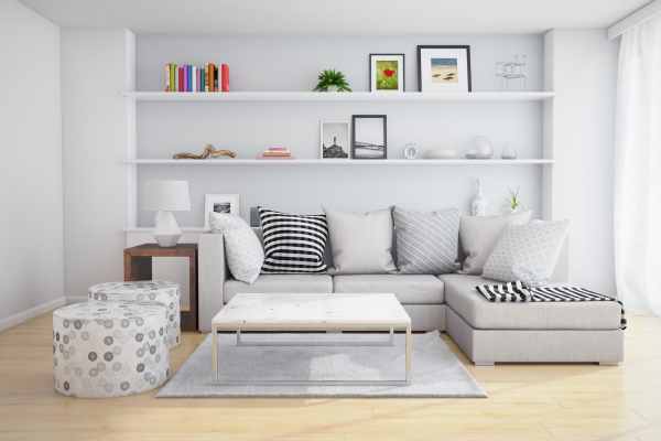  living room Floating Shelves ideas on budget