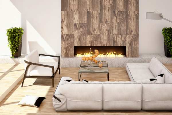 Make The Corner Fireplace Your Focal Point