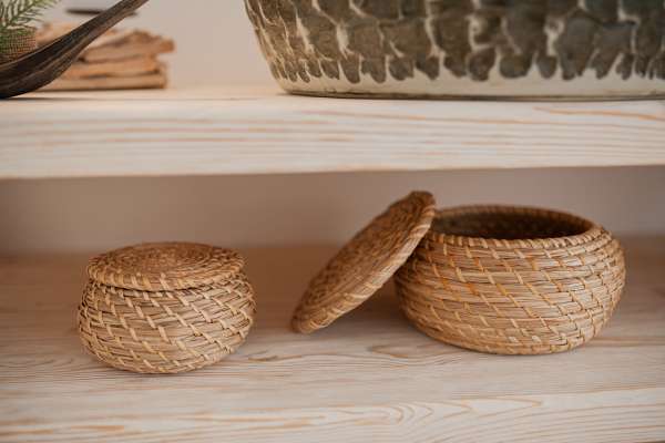 Woven And Wicker Storage