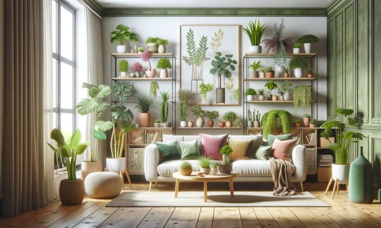 How To Decor Living Room With Plants