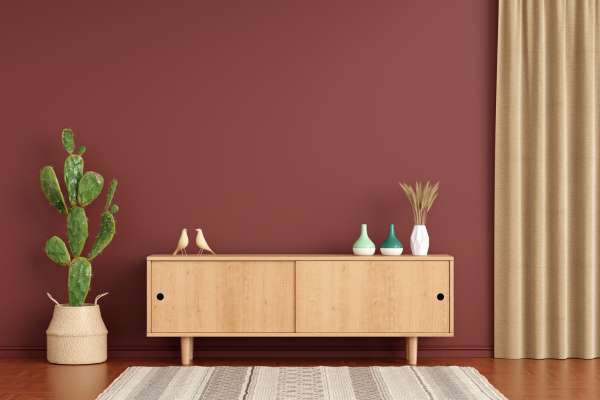 Earthy Hues Living Room Wall Colors