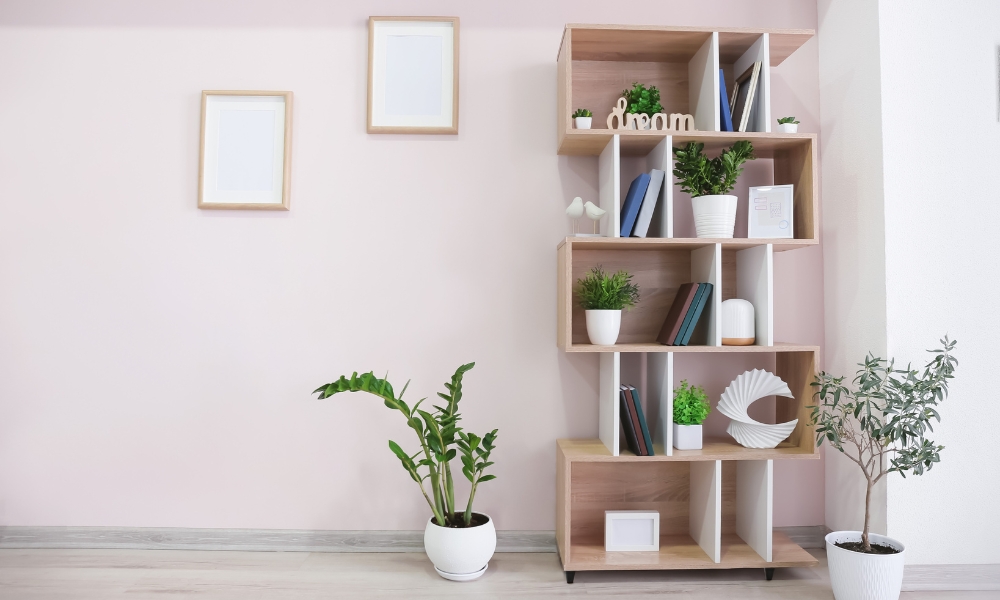 how to decorate book shelves