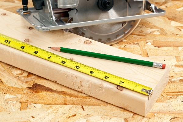 Measure and Cut Wood