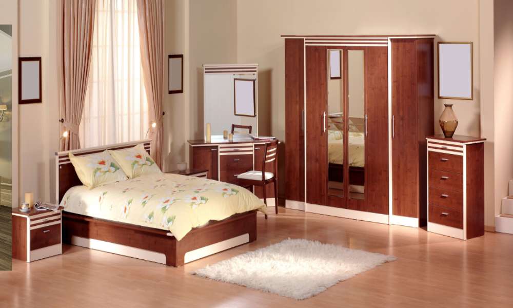 Arrange Bedroom Furniture In A Rectangular Room