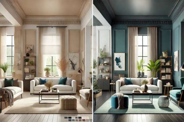 Top Paint Color Choices for Small vs. Large Living Rooms