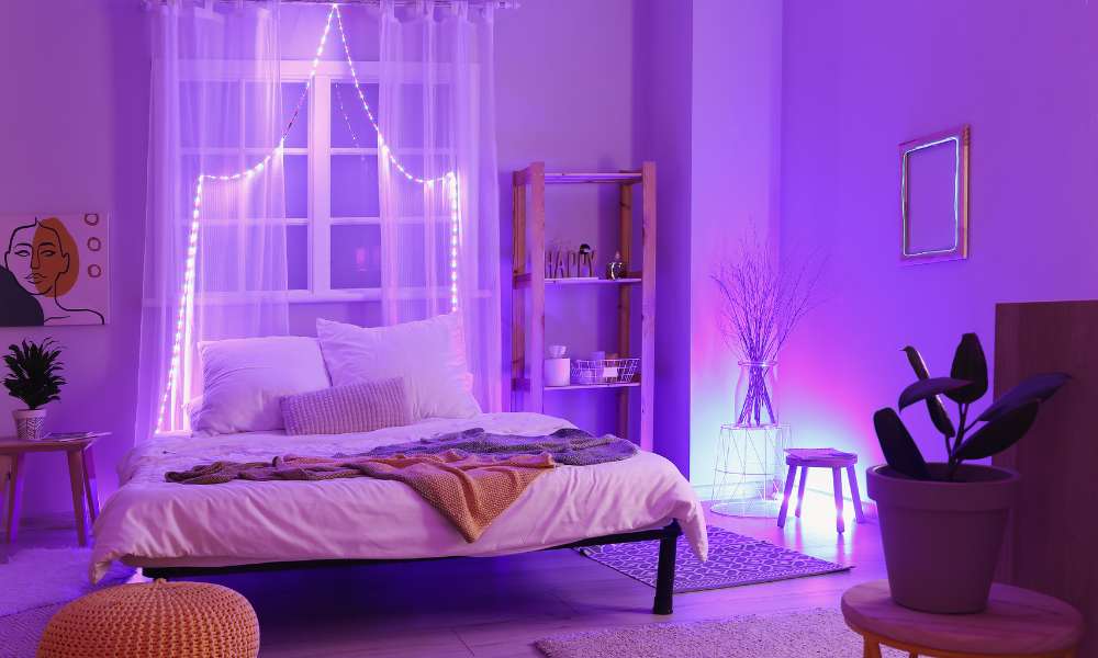 Decorate A Bedroom With LED Lights