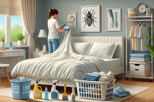 How to Prevent Lice from Spreading to Your Bedding