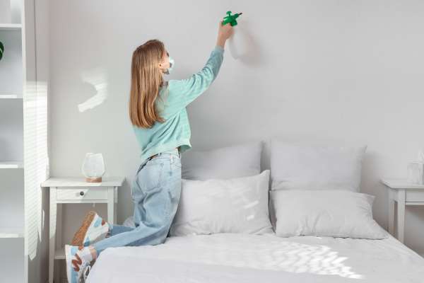 Dealing with Mold and Mildew on Bedroom Walls