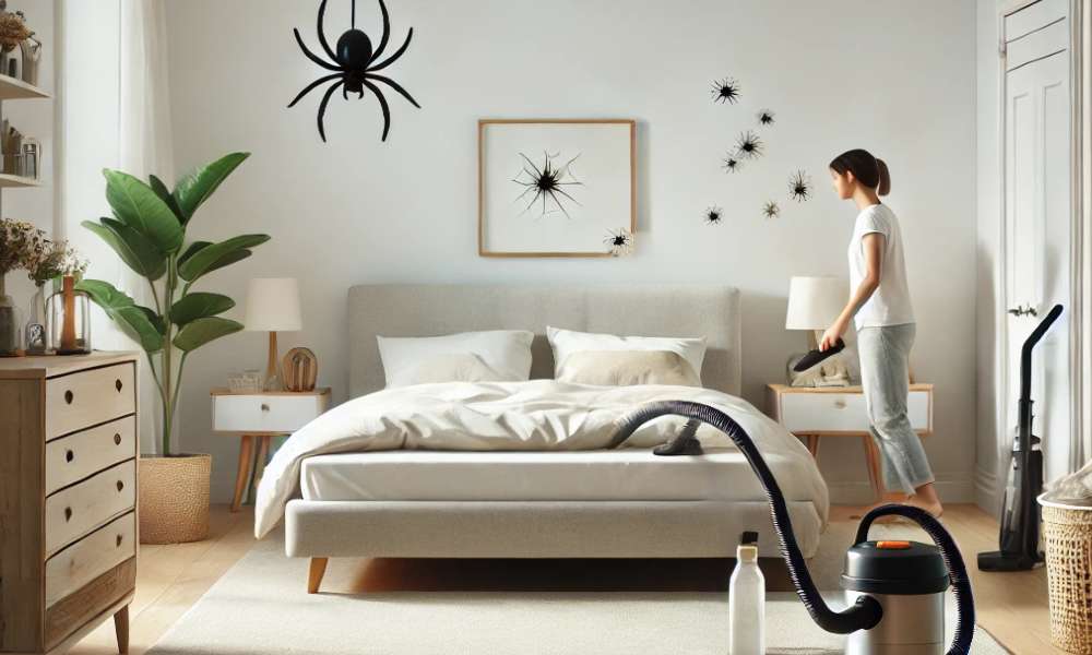 How To Get Rid Of Spiders In Bedroom