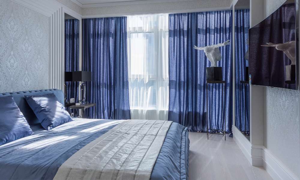 How To Select Curtain Color For Bedroom