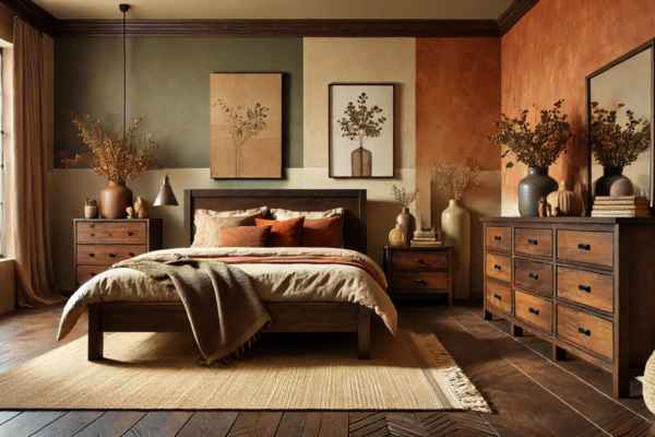 Earthy and Natural Tones for a Cozy Feel