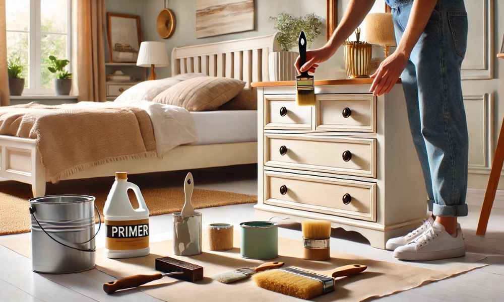 How To Repaint Bedroom Furniture