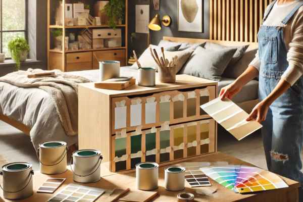 Selecting the Perfect Paint Color for Your Bedroom Furniture