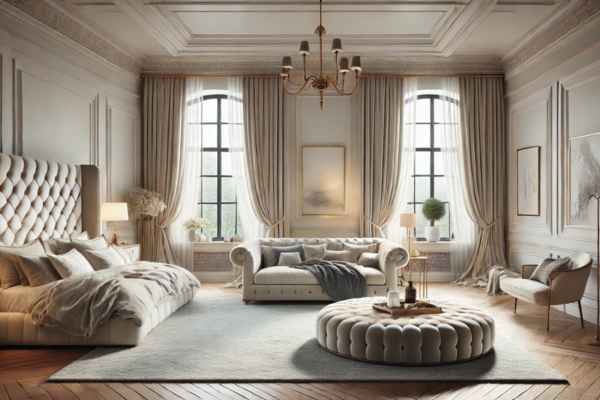 Master Bedroom Ideas with Sofa