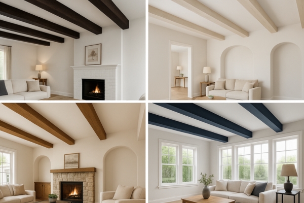 What Color to Paint Ceiling Beams – Design Ideas & Style Guide