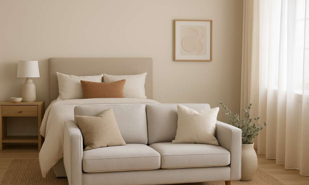 Bedroom Design Ideas With Sofa